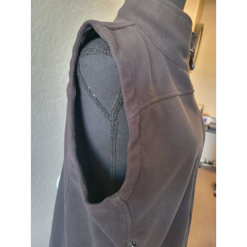 The North Face Black WindWall Full Ziiper Vest Size M Casual Hiking Camping - Picture 5 of 10